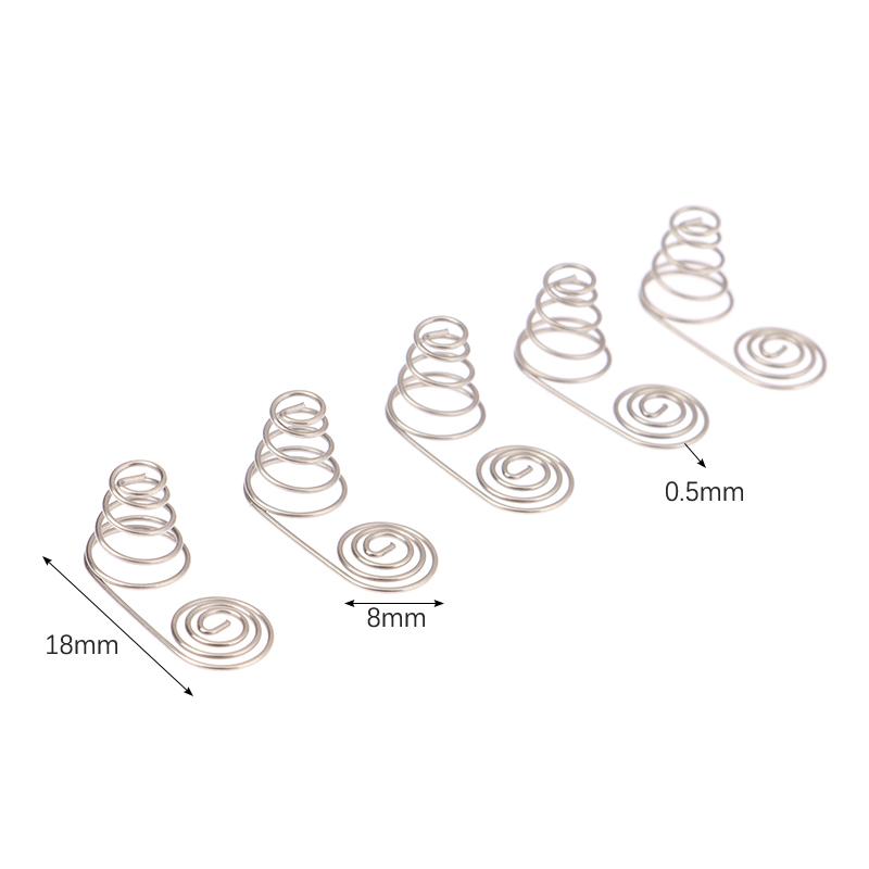 5 шт. батарея АА, отрицательная и положительная пружина, контактная пластина, никелевая проволока, пружина