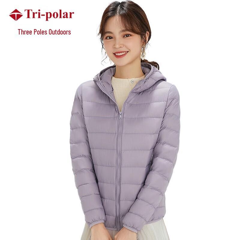 Женская легкая короткая пуховая куртка Tri-polar TP8532