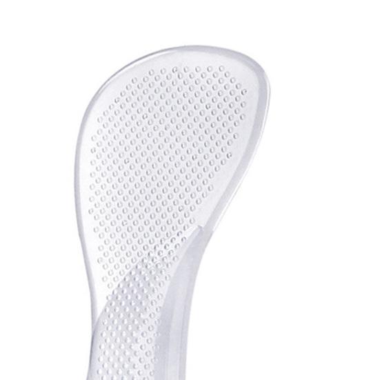 1 пара стельок, противоскользящие, с отличным коэффициентом трения, эластичные, без деформации, прозрачные, дышащие, впитывают пот, нескользящие, подушечки на высоком каблуке