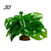 Terrarium Greenery Decor Artificial Reptile Plant, Waterproof PVC Simulation with Weighted Base, Habitat for Geckos Lizards Spiders And Scorpions
