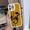 Чехол для телефона ABARTH Италия для iPhone 16 15 14 12 13 Pro Max 11 Mini Xs Puls Силиконовый чехол из кожи ягненка
