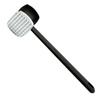 Multi functional double-sided zinc alloy nylon handle tender meat hammer, tapping garlic, quick loosening meat kitchen tool