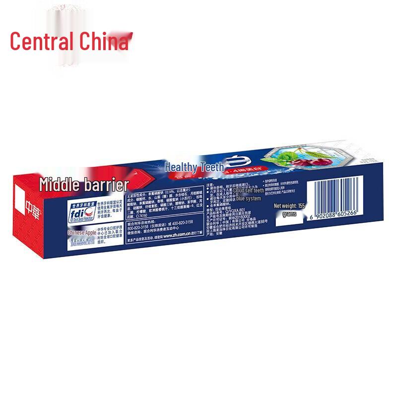 Зубная паста Zhonghua Healthy White & Набор с кукурузным маслом King Crap