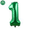 Multi Color Large Numbers 3 Balloon 32Inch 1 2 3 4 5 6 7 8 9 Birthday Ball Red Digit Bachelorette Balloons Figure Golob Balloons