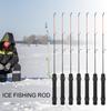 Ice Fishing Rod with Non-Slip Handle Length Adjustable Ultralight Portable Travel Use Telescopic Fishing Pole Fishing Accessories