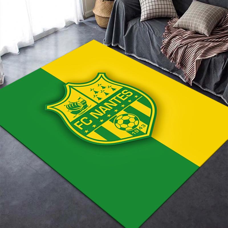 2025 New FC Nantes Carpet Rug for Living Room Bedroom Home Sofa Decoration,Kids play Non-slip Floor Mat