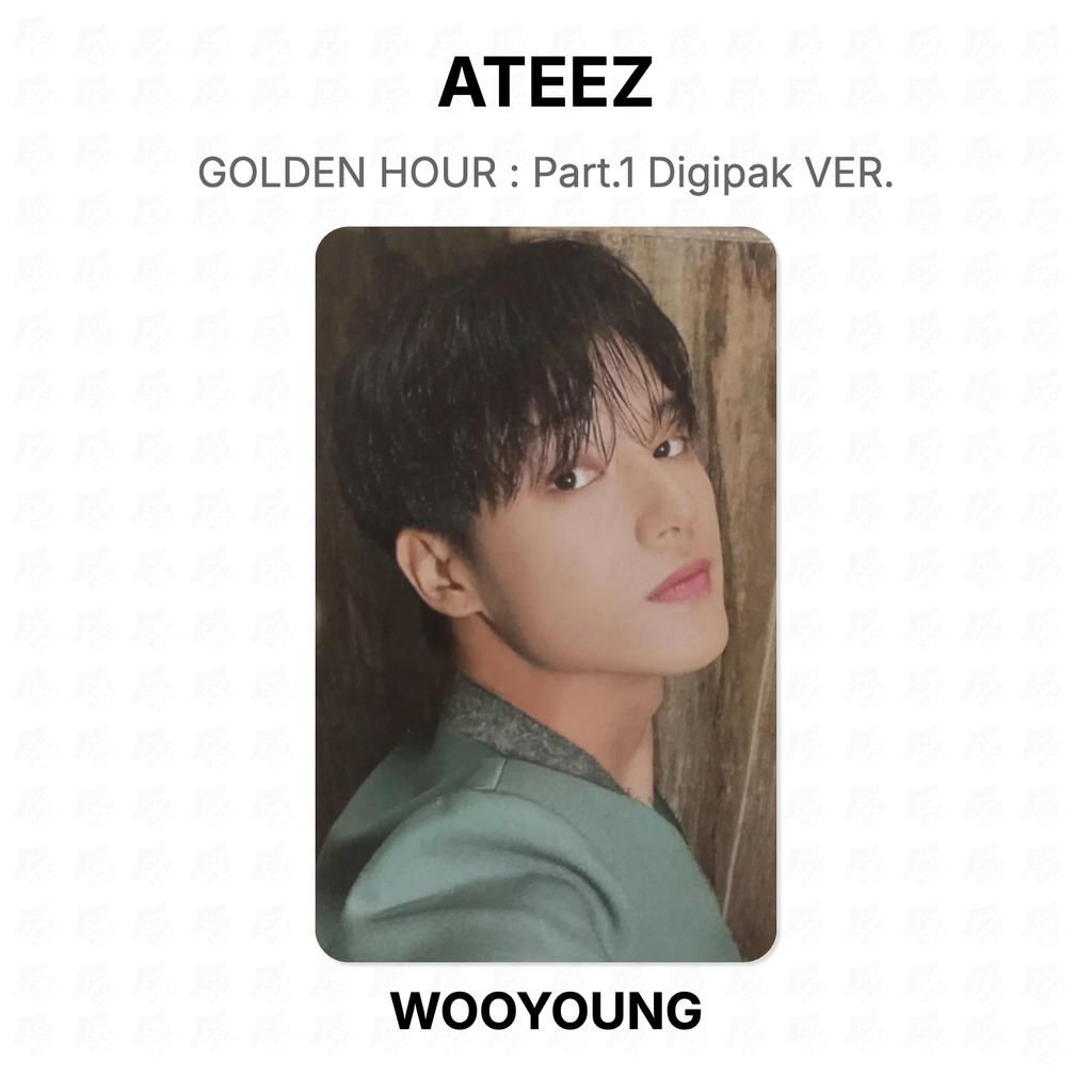 ATEEZ ЗОЛОТОЙ ЧАС : Часть 1 Digipak ВЕР. Официальная фотокарта