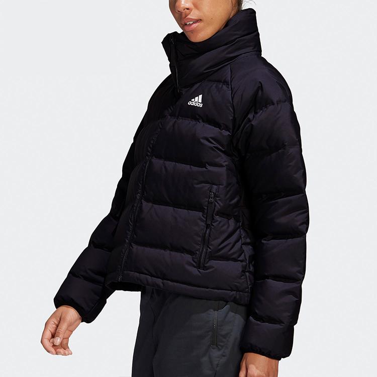 Adidas Helionic Relaxed Fit Down Jacket Women Outerwear Black FT2563