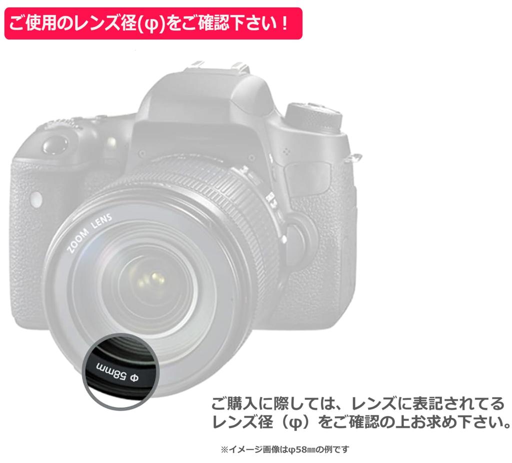 Replacement Lens Cap for and Compact Single Replacement Spare Universal Includes Two 58mm Center Pinches DSLR, Mirrorless, Cameras, Cover, Fit,