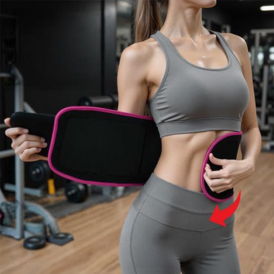 Waist Trainer Belt Sweat Band Men Women Sweat Enhancing Lower Belly Fat Sauna Waist Trimmer Body Shaper Slimming Belt Stomach