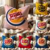 ГОРЯЧИЙ Чехол на подушку B-BurgerS KingS, Универсальный чехол для дома и автомобиля - Двусторонний, Мягкий и прочный для ежедневного использования