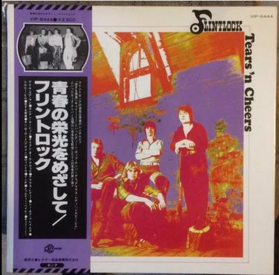 LP Пластинка FLINTLOCK - Tears'n Cheers VIP6444 PINNACLE 1977 Япония Рок Б/У