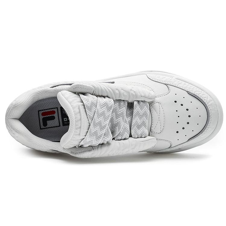 Fila MIX White Dancer Покрытие Низкие Скейтборд Обувь Мужская Snow Box F12M332206FSW