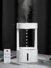 580ML Anti-gravity Water Drop Humidifier 3 Modes Levitating Water Drops Ultrasonic Cool Mist Maker Fogger with LED Night Light