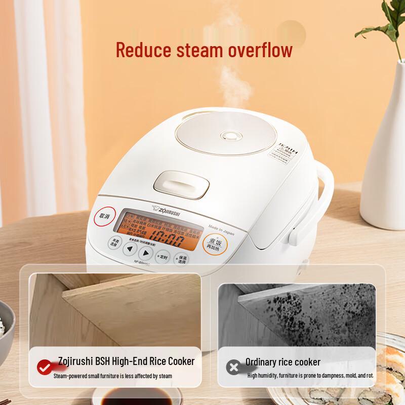 Zojirushi Pressure IH Induction Heating Rice Cooker CN plug (adapter included)
