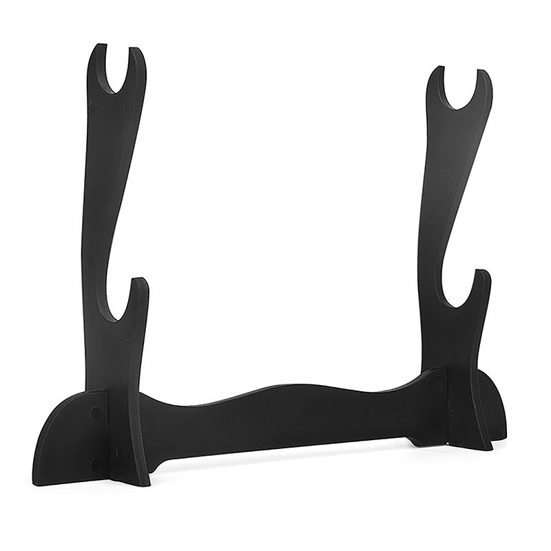 Деревянная подставка для меча, держатель для дисплея, самурайский меч, катана, вакидзаси, нож танто, волшебная палочка, опорный кронштейн, стойка