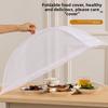Folding Food Cover Tent, Mesh Dish Cover for Kitchen, Reusable Food Protector, Collapsible Food Dome, Keeps Food Fresh