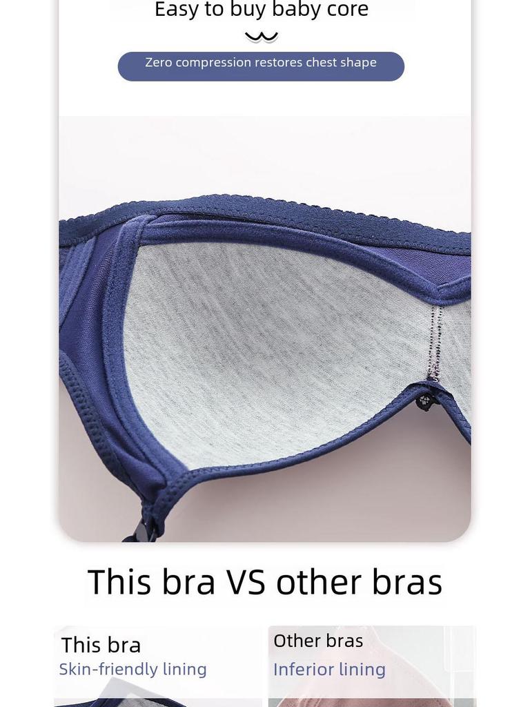 Большой жаккардовый бюстгальтер с тонкой чашкой без косточек, полностью закрывающий бюстгальтер для зрелых женщин