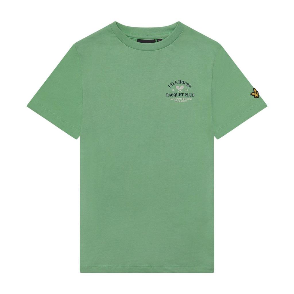 Lyle & Scott Childrens/Kids Racquet Club Graphic T-Shirt