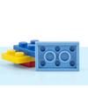 100 шт. Детали MOC 3021 Пластина 2x3 Совместимые Кирпичики DIY Сборка Строительные Блоки Частицы Детская Мозговая Игрушка Подарок