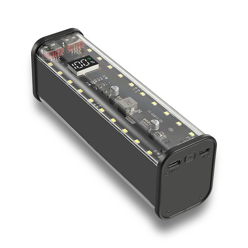 Набор для самостоятельной сборки батарейного блока 18650 из 8 секций: Корпус повербанка с быстрой зарядкой без пайки