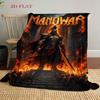 Manowar: Blood Kings blanket sofa blanket Suitable for all seasons bedroom sheet Air conditioning blanket