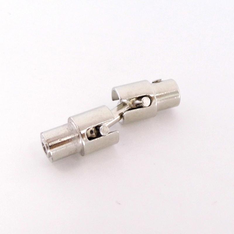 1PC Steel Drive Shaft Connector Universal Joint 4 to 4mm / 3 to 3.175mm Coupling Coupler Cardan for FT011 FT012 RC Boat Jet Boat