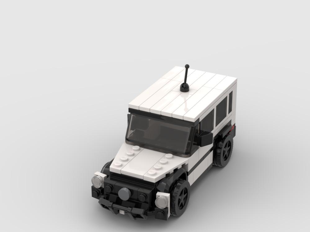 Большой внедорожник Блочный конструктор G63/G500 Автомобиль Модель спортивного автомобиля Сборная игрушка Совместим с мелкими деталями