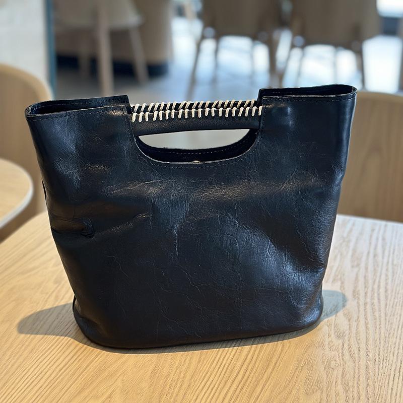 Johnature Женская сумка ручной работы из натуральной кожи, винтажная сумка большой вместимости через плечо