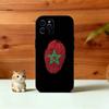 M-Morocco F-Flag Phone Case For iPhone 17,16,15,14,13,12,11 Plus,Pro Max,XS,Soft Silicone Black Cover