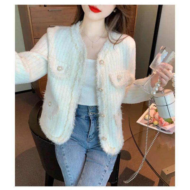 Кардиган из норки премиум-класса, красивый, новый стиль, легкая роскошь, темперамент, пальто знаменитости для женщин с