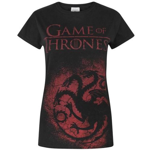 Game of Thrones Womens/Ladies House Targaryen T-Shirt