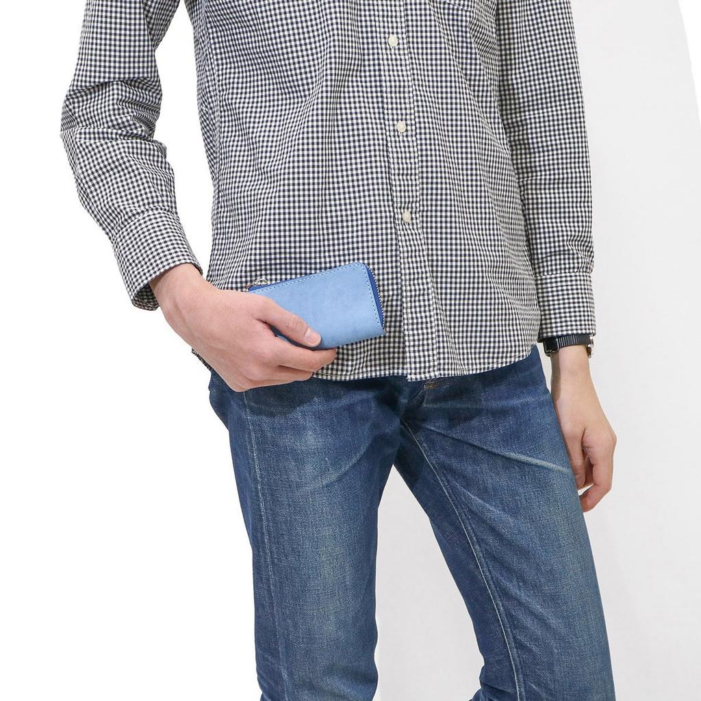 Baggy Port KOI Indigo Dye Гладкий чехол для ключей ZYS-093, Темно-синий