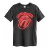 Amplified Unisex Adult Neon Light The Rolling Stones T-Shirt