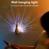 Peacock Lamp LED настенный светильник с пультом дистанционного управления энергосберегающий быстрая установка Peacock Projection LED Night Light Decor