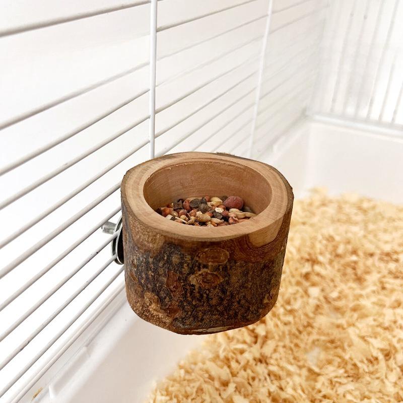 Мышь-амбар, Золотой шелковистый медведь, Маленькая миска для корма для домашних животных, Деревянная игрушка, Принадлежности для сахарного поссума, Кормушка, Коробка для корма