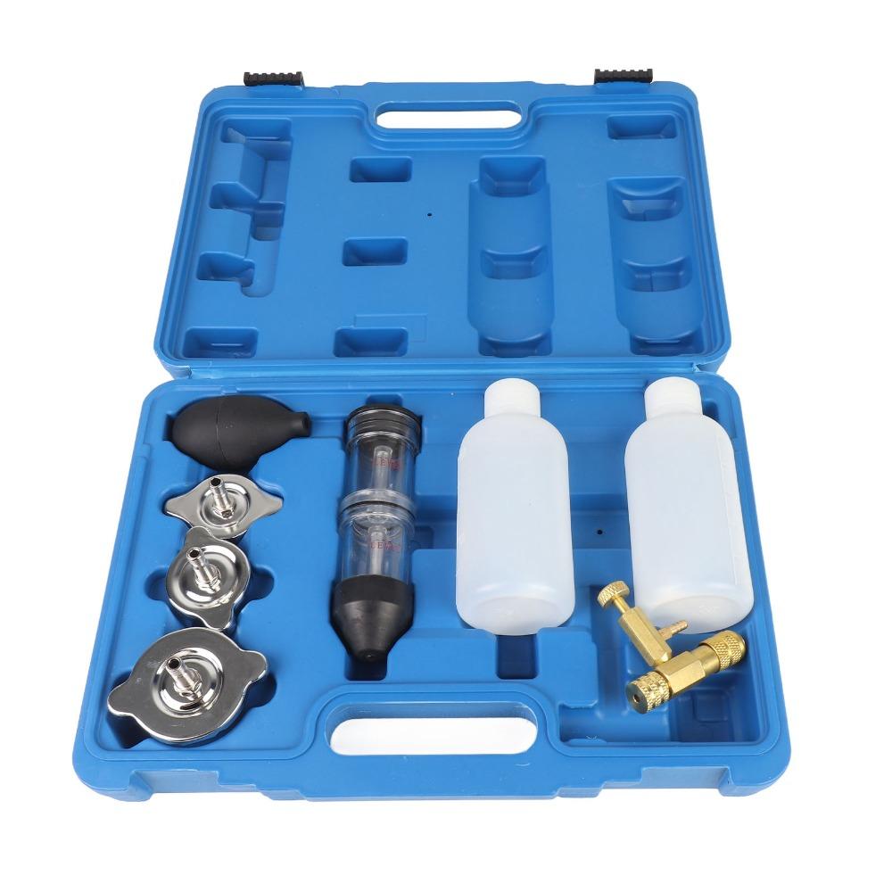 8PCS CO2 Reaction Liquid Combustion Leak Tester CO2 Leak Detector  Maintenance Technician