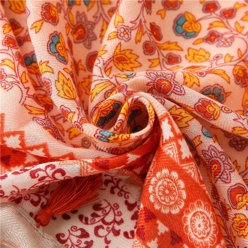 Summer Outdoor Sun Protection Beach Scarves Woman Girl Fashion Shawl Scarf Ladies Casual Daily Pashmina Wrap