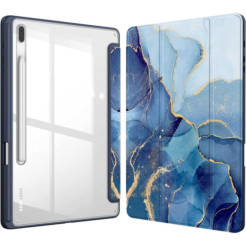 Для Samsung Galaxy Tab S9FE S10FE Plus 11 дюймов Чехол Акриловый Защита от сгибания со слотом для S Pen