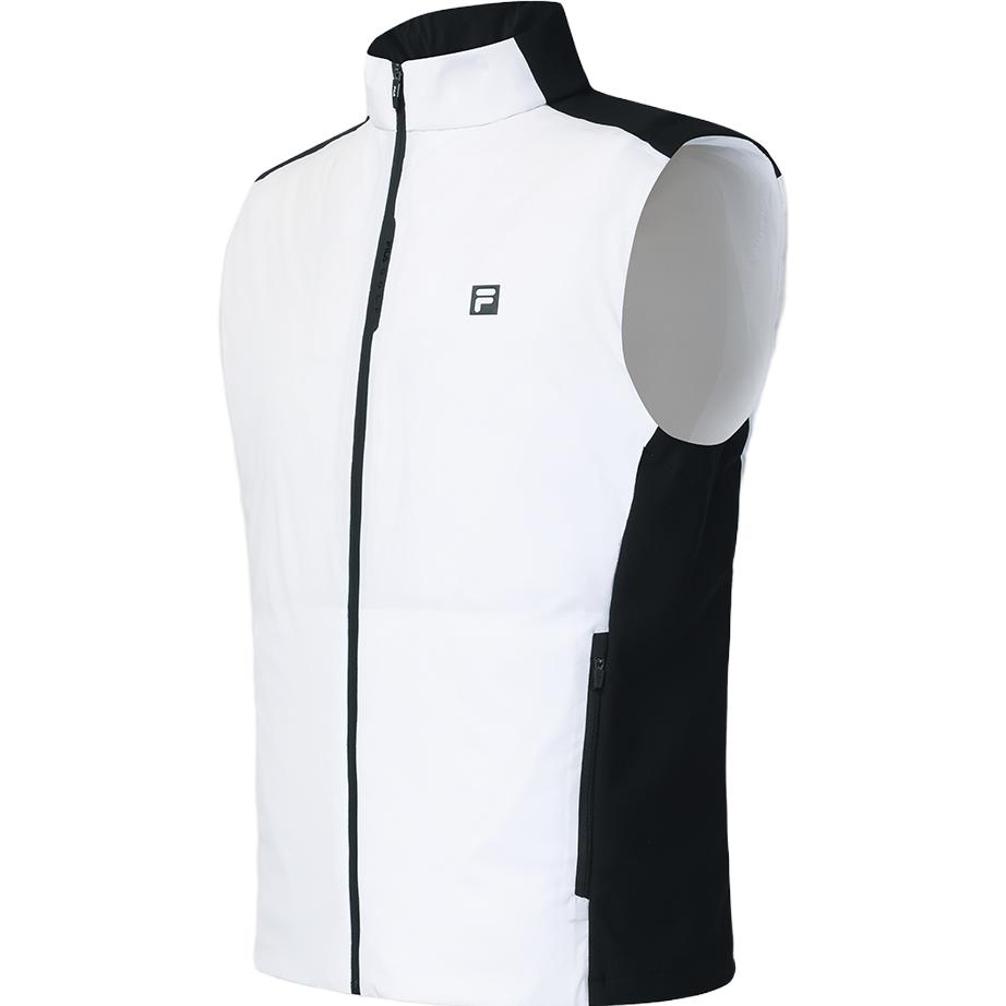 New FILA Down Vest Men's Jade White A11M345908F-WT
