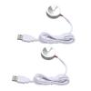 Display Spotlight Round USB Plug in Small LED Showcase Lamp with 4.2ft Cable for Jewelry Cabinet Cupboard Shelf 5V