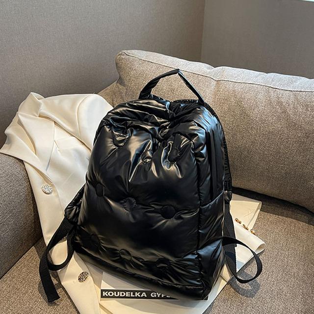 Women's Backpack Fashion Space Cotton Backpacks for Teenager Student Down Schoolbag Water Proof Women Shoulder Bag Trave Knapsack