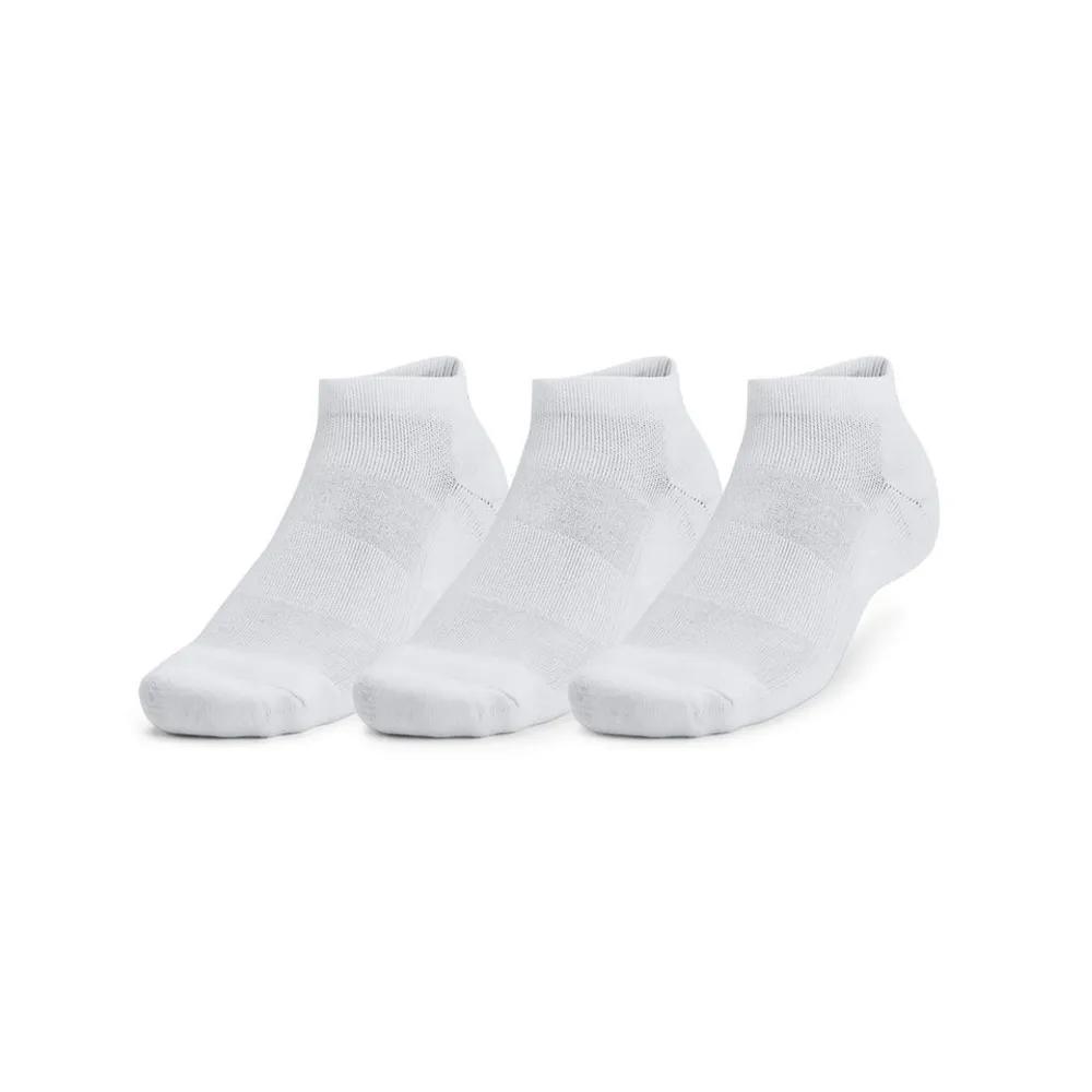 Under Armour Unisex Training Cotton Low-Cut Socks 3 Pairs 1386312-100 207788