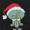 SpongeBob SquarePants Unisex Adult Joy Squidward Christmas T-Shirt