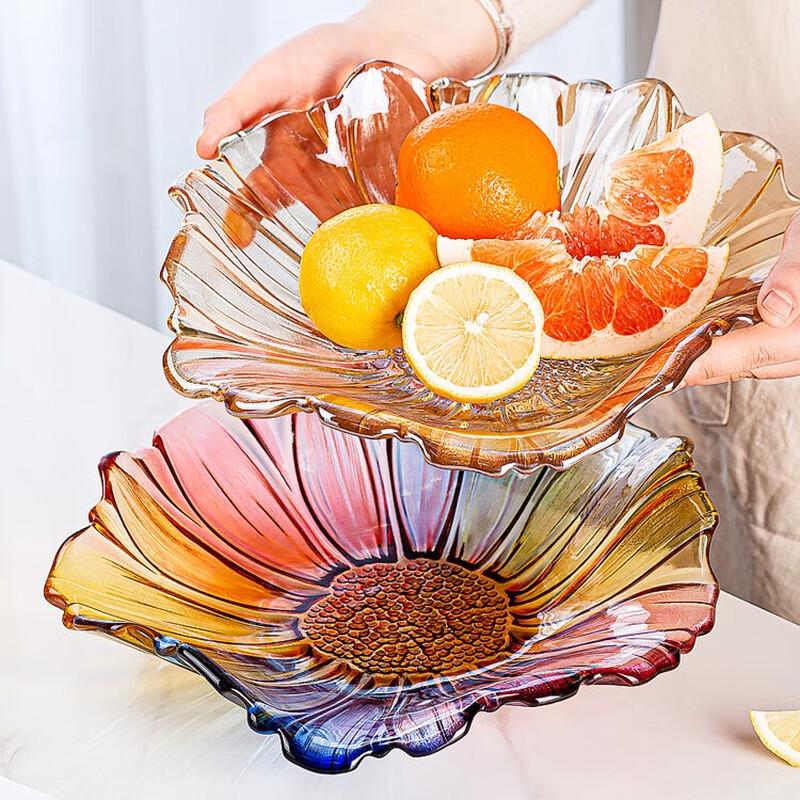 Хрустальная фруктовая тарелка в европейском стиле