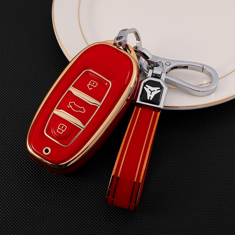Hongqi EQM5/H7/E-HS3 Key Shell: Full Case Cover for H5 and HS7 Models - Unisex
