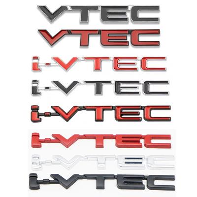 Автомобильный 3D металлический i-VTEC VTEC задний багажник автомобиля эмблема значок наклейки для Honda CRV City Civic Hornet City Accord Insight