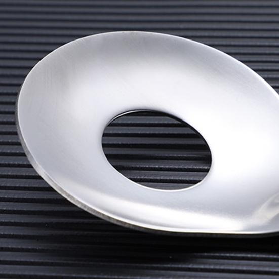 Yousheng антипригарный совок для фрикаделек из нержавеющей стали, устойчивый к падениям, портативный, полой, гладкой ложкой для кухни