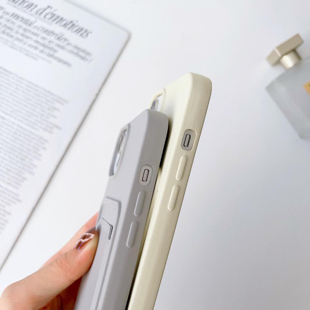 Мягкий жидкий силиконовый чехол для телефона iPhone 14 со слотом для карты, тонкая защитная задняя крышка со шнурком