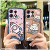 Graffiti Waterproof Phone Case For MOTO Edge50 Pro Soft Case Phone Protector Anti-knock TPU Cute Protective Anti-dust